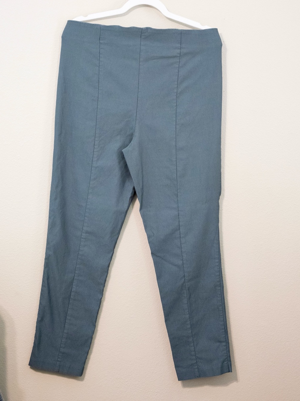 Tribal Size 14 Olive Green Slim Straight Chino Pants Career Casual - Picture 2 of 2